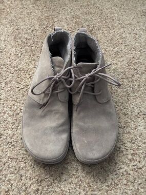 Chaco Men's Suede Chukka Boots in Taupe Gray